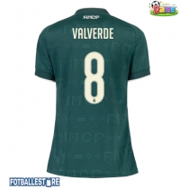 Real Madrid Federico Valverde #8 Bortedrakt Dame 2026-27 Kortermet